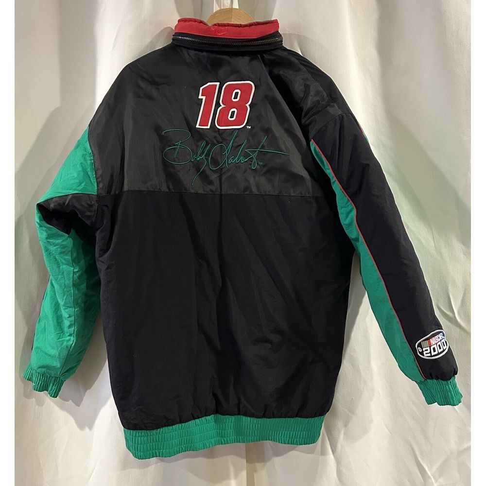 CHASE AUTHENTICS BOBBY LABONTE #18 NASCAR INTERSTATE BATTERIES RACING JACKET S